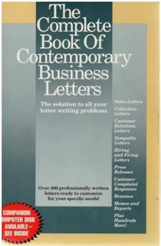 Stephen P. Elliott - The Complete Book of Contemporary Business Letters