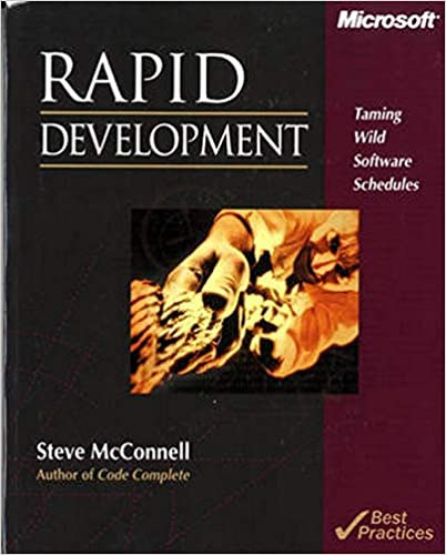 Steve McConnell - Rapid Development :Taming Wild Software Schedules