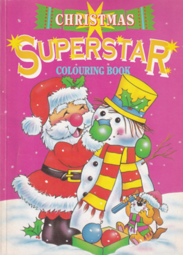 Christmas Superstar - colouring book