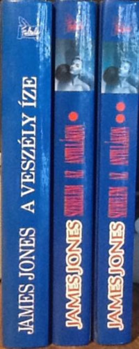 James Jones - 3 db (2 m�) James Jones k�nyv: A vesz�ly �ze+Szerelem az Antill�kon 1-2.