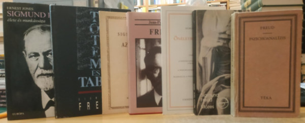 Jean-Paul Sartre, Ernest Jones Sigmund Freud - 7 db Freud: Pszichoanalzis; Mzes; nletrajzi rsok; Freud; Az svalami s az n; Totem s tabu; Sigmund Freud lete s munkssga
