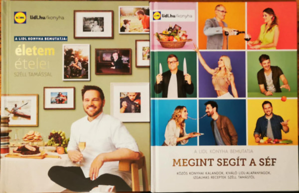 Széll Tamás - Életem ételei + Megint segít a séf