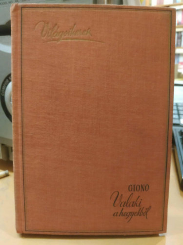 Jean Giono - Valaki a hegyekb�l