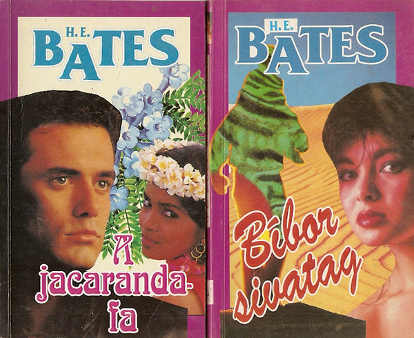 Bates H. E. - 2 db Bates regny: A jacaranda-fa, Bbor sivatag