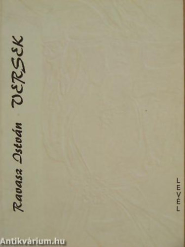 Ravasz István - Versek - Levél