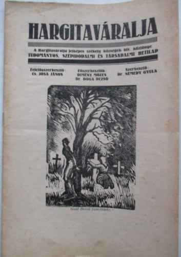 Hargitaváralja 1936. I. évfolyam 12. szám