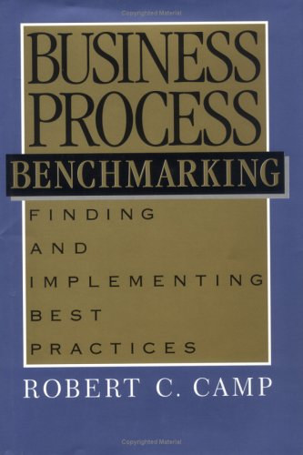 Robert C. Camp - Business process benchmarking: Finding and implementing best practices