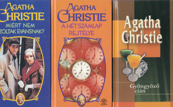 Agatha Christie knyvcsomag : 3db