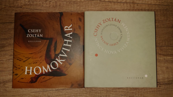 Csehy Zolt�n - 2 k�tet CSehy Zolt�nt�l: Homokvihar, Nincs hova visszamennem