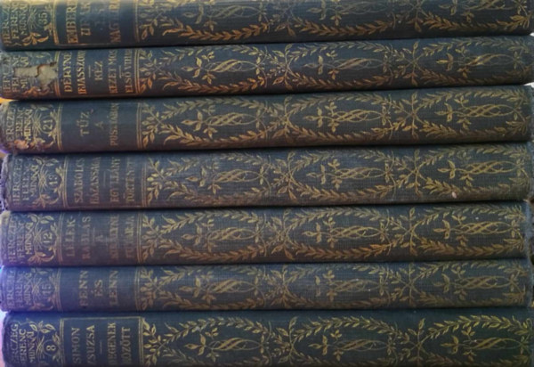 7 db Herczeg Ferenc munk�ib�l - Gy�jtem�nyes d�szkiad�s