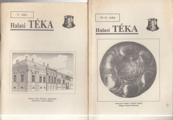 2 db. Halasi téka (9. és 10-11. szám)