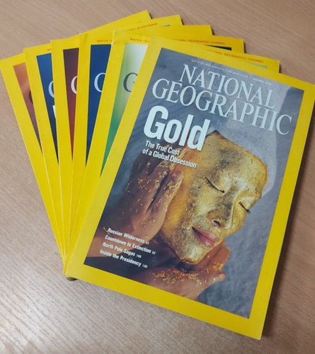 National Geographic - National Geographic 2009. janur, februr, mrcius, prilis, november, december (6 db. szrvnyszm)
