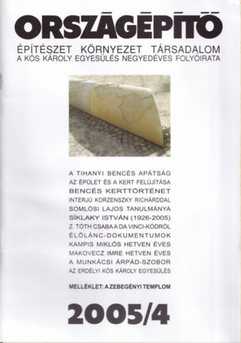 Orszgpt  ptszet-krnyezet-trsadalom 2005/4