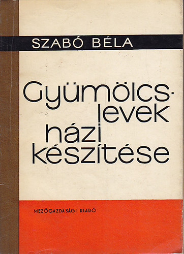 Szab Bla - Gymlcslevek hzi ksztse