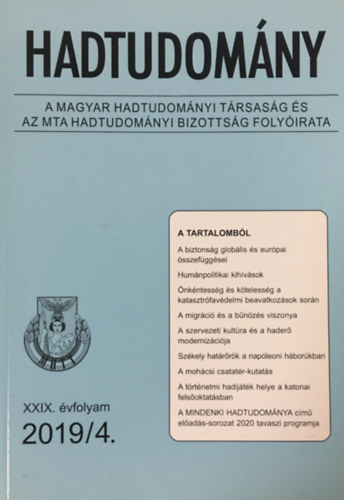 Hadtudomny 2019/4. szm XXIX. vf.