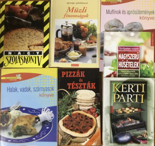 Szak�csk�nyv k�nyvcsomag 7 k�tet