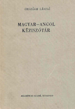 Orszgh Lszl - Magyar-angol kzisztr
