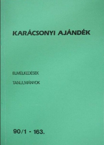 Bulnyi Gyrgy - Karcsonyi ajndk 1990/1.