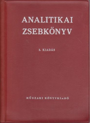 Bnyai-Kocsis-Dr. Mzor-Rdy - Analitikai zsebknyv
