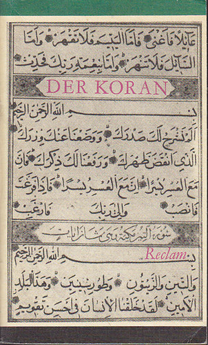 Verlag Philipp Reclam - Der Koran