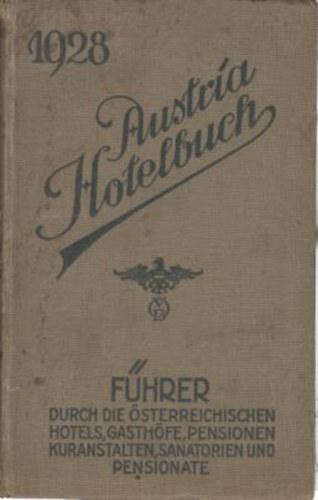 Austria Hotelbuch 1928