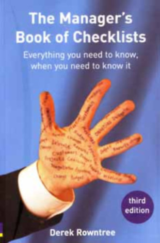 Derek Rowntree - The Manager's Book of Checklists
