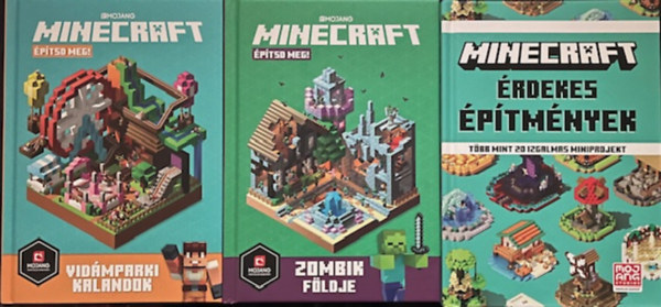 Minecraft knyvcsomag (3 ktet )