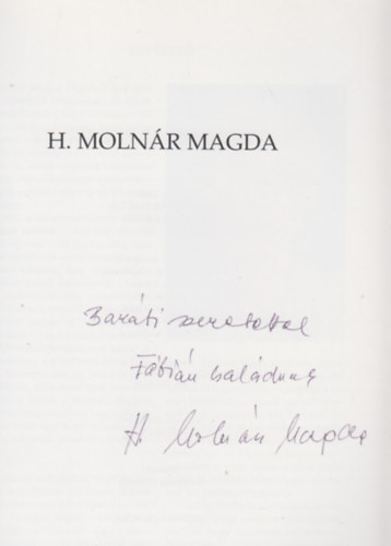 H. Molnr Magda