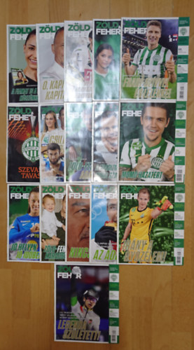 A Zöld fehér magazin 16 száma a 2020-as évekből: 2021/11, 2021/12, 2022/1, 2022/2, 2022/3, 2022/4, 2022/5, 2022/10, 2022/11, 2022/12, 2023/1, 2023/2, 2023/3, 2023/4, 2023/5, 2023/6