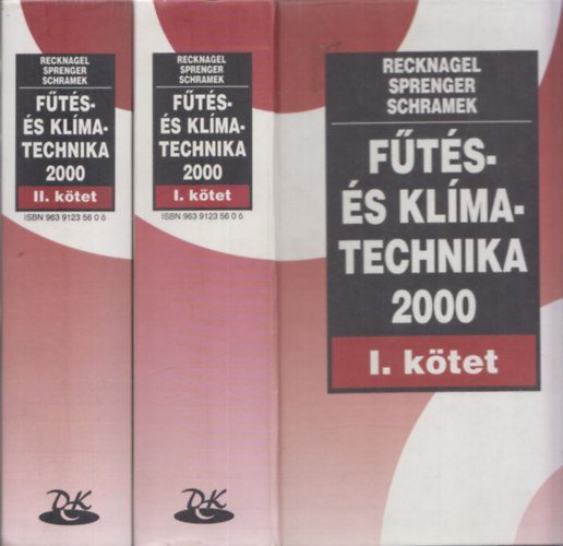 Recknagel-Sprenger - F�t�s- �s kl�matechnika 2000 I-II.