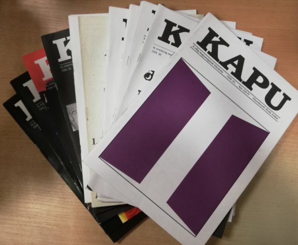 Kapu (F�ggetlen kultur�lis �s k�z�leti foly�irat) 1999. 1-12. sz�m (teljes �vf.)