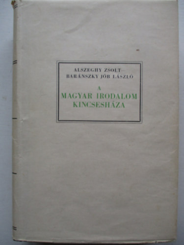 Alszeghy-Bar�nszky-J�b - A magyar irodalom kincsesh�za