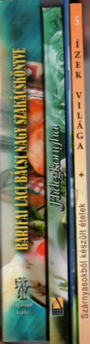 Szepessy Vilma, Szöllősi Péter (szerk.) - 4 db szakácskönyv: Ízek világa - Szárnyasokból készült ételek + Receptsarok 2021 + Hidegkonyha + Bártfai Laci bácsi nagy szakácskönyve