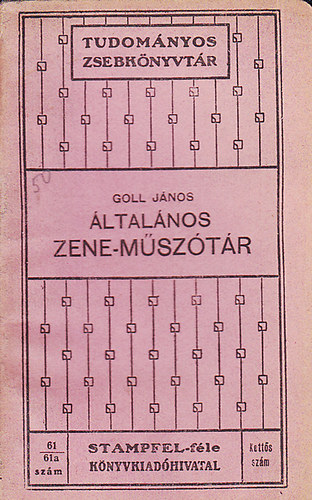 Goll Jnos - ltalnos zene-msztr