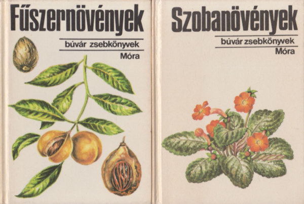 2 db ktet a Bvr Zsebknyvek sorozatbl: Fszernvnyek + Szobanvnyek