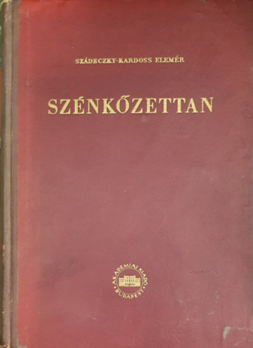 Szádeczky-Kardoss Elemér - Szénkőzettan