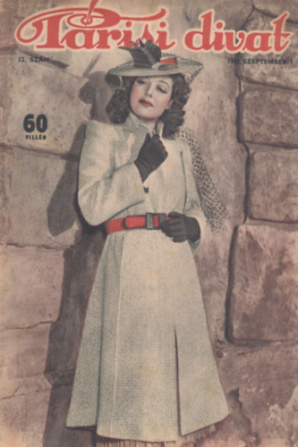 Somfay Margit  (szerk.) - Párisi divat 1942 szeptember 1. (12. szám)