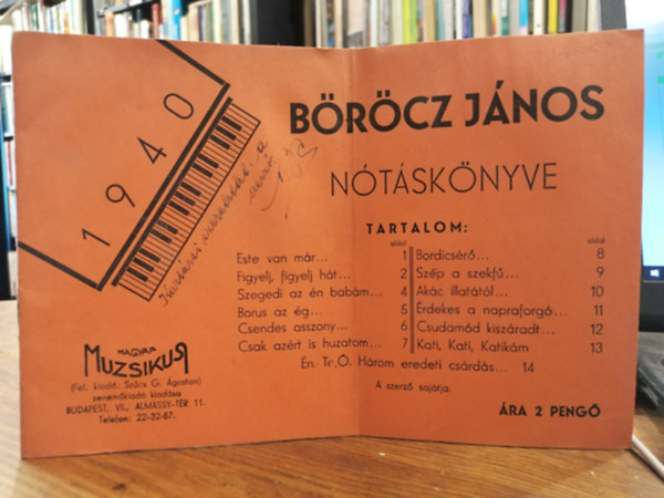 Brcz Jnos - Brcz Jnos ntsknyve
