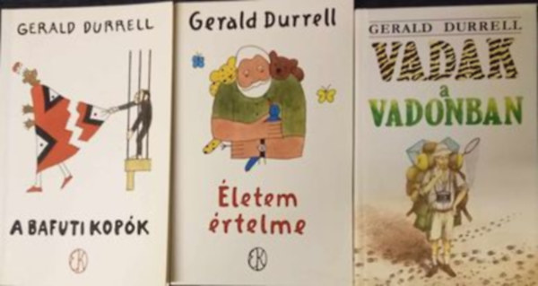 Gerald Durrell - Vadak a Vadonban+letem rtelme+A Bafuti Kopk