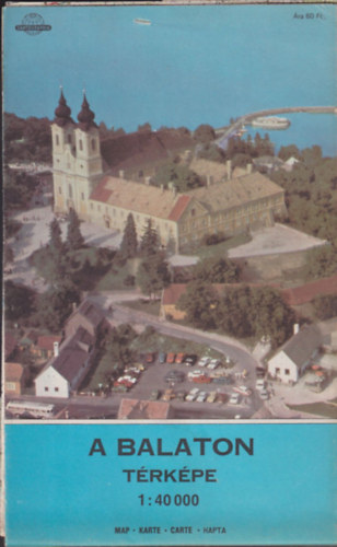 Cartographia - A Balaton trkpe (1:40 000)