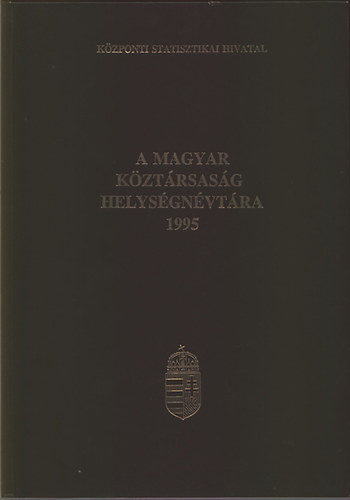 A Magyar Köztársaság helységnévtára 1995