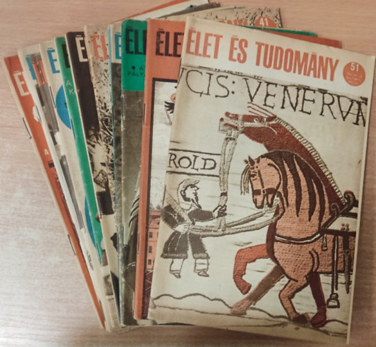Fenyő Béla (Szerk.) - Élet és Tudomány 1966-os évfolyam XXI. 11 db. szórványszám (3, 4, 6, 24, 34, 37, 41, 45, 47, 50, 51. szám)