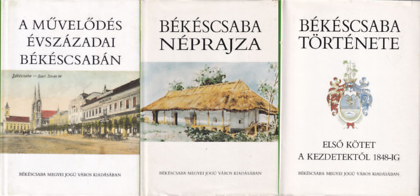 Marton J�nos  (szerk.) - 3 k�tet B�k�scsab�r�l