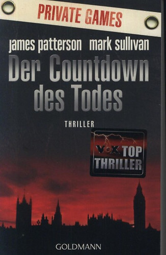 James Patterson; Mark Sullivan - Der Countdown des Todes
