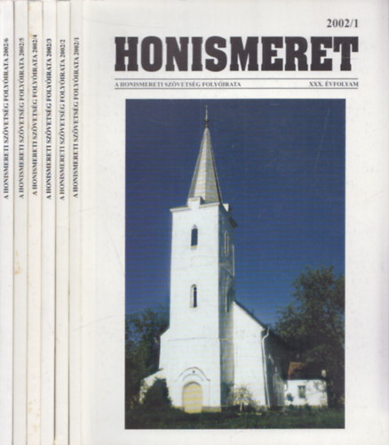 Hal�sz P�ter (szerk.) - Honismeret 2002/1-6. (teljes �vfolyam)