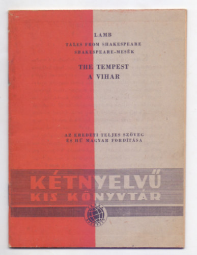 Charles and Mary Lamb - The Tempest - A vihar (Tales from Shakespeare / Shakespeare-mesk)