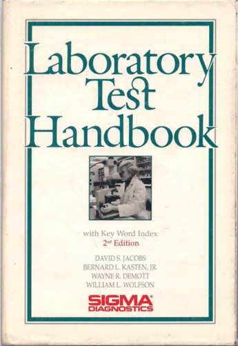 Jacobs D.& Demott W. - laboratory Test Handbook 2nd Edition with Key Word Index