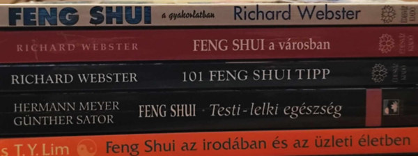 Hermann-Sator, Gnther, Richard Webster, Dr. Jes T. Y. Lim Meyer - 5 db Feng shui knyv