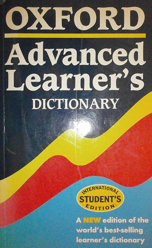 A. S. Hornby - Oxford Advanced Learner's Dictionary of Current English