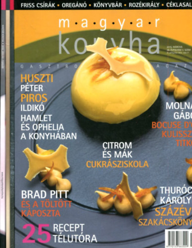 Vinkó József (Szerk.) - 5 db Magyar konyha - gasztronómiai magazin (2011-2018 január-február-március)